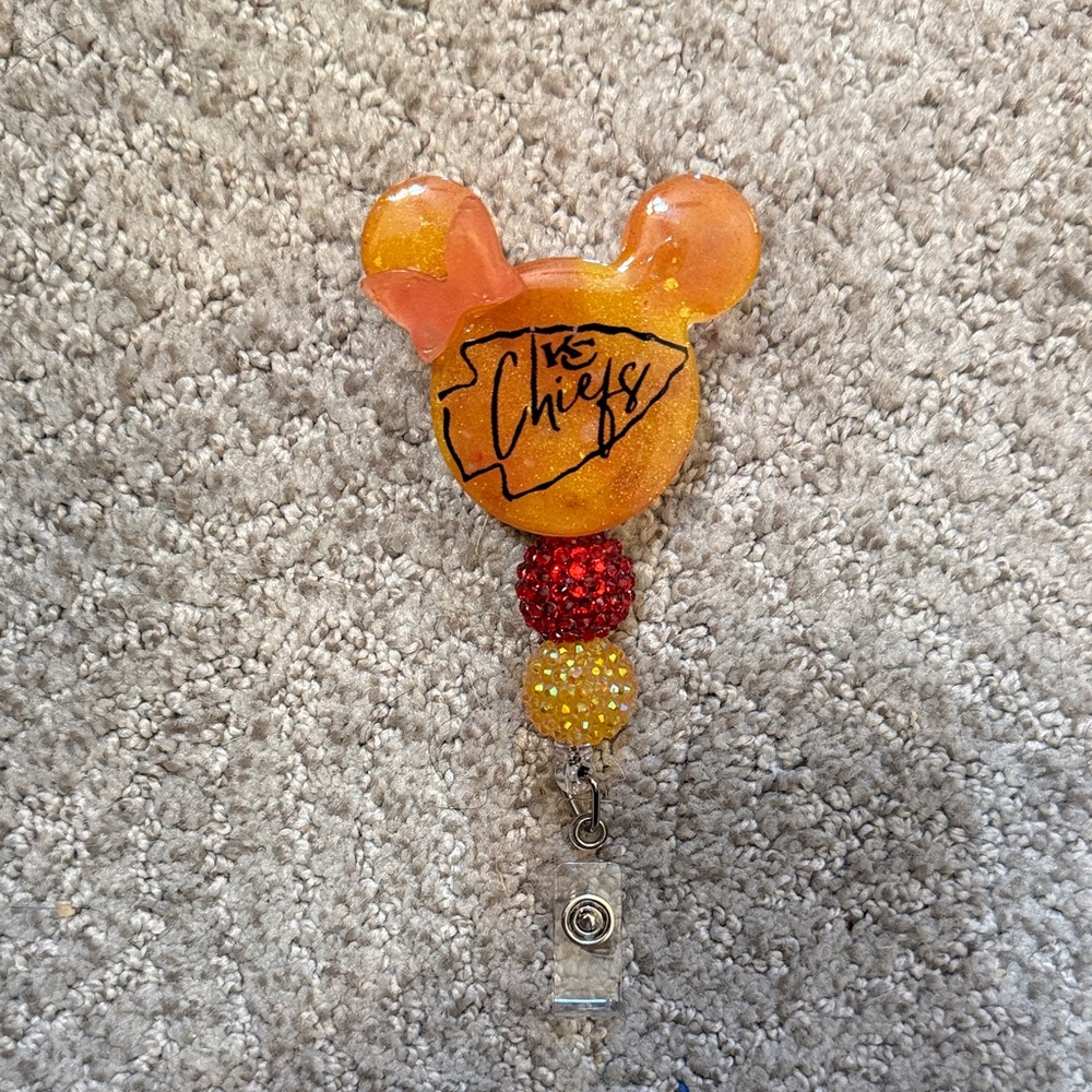 Mickey Mouse Chiefs Badge Reel